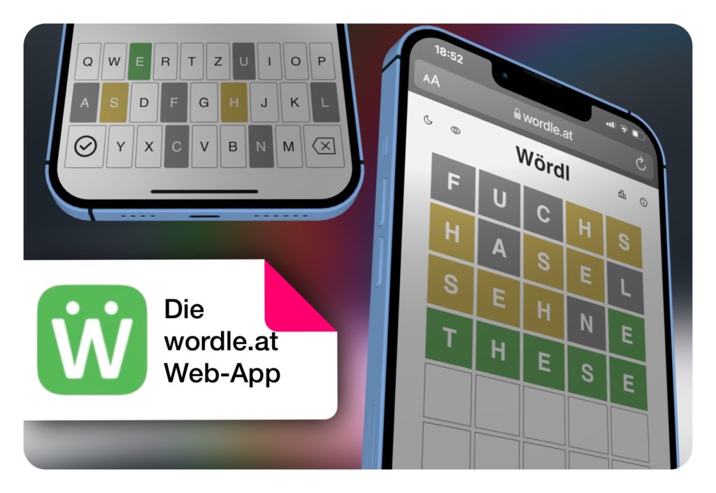 Titelbild: Das Trend Browser Spiel endlich auf Deutsch dank Wordle.at!