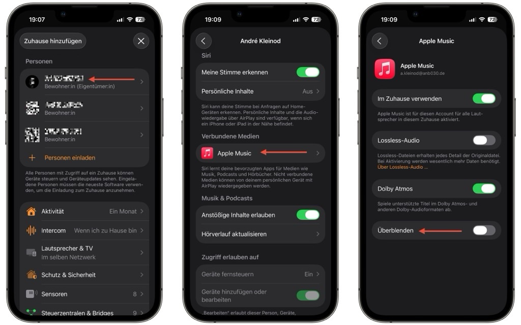 Screenshot: Neue HomePod-Funktionen für besseren Sound