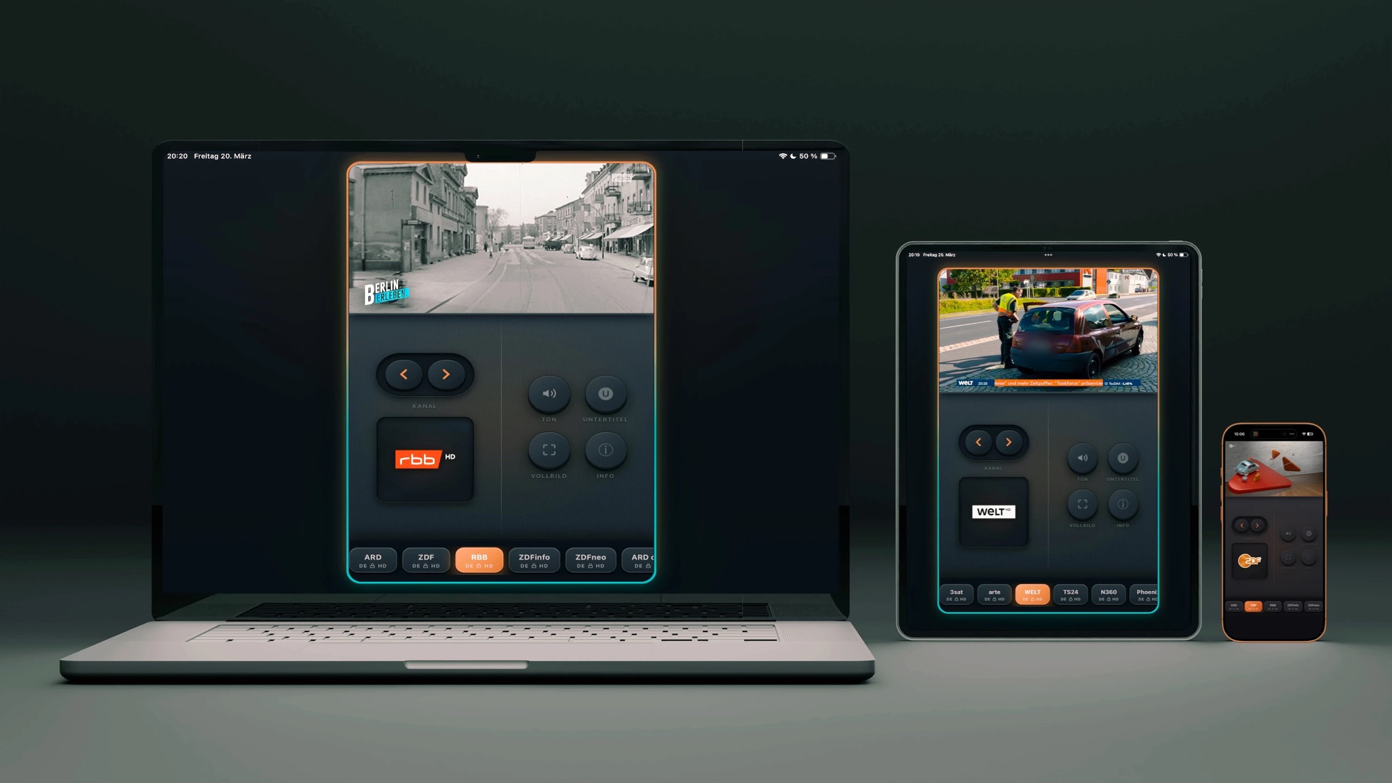 Für Smartphones, Tablets und Desktops!
